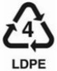 LDPE Recycling Symbol